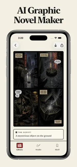 Graphic Novel Maker screenshot 1