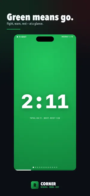 Corner: Boxing Round Timer screenshot 1