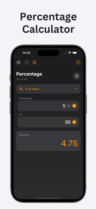 Calculator ۬ Screenshot 5 of 6