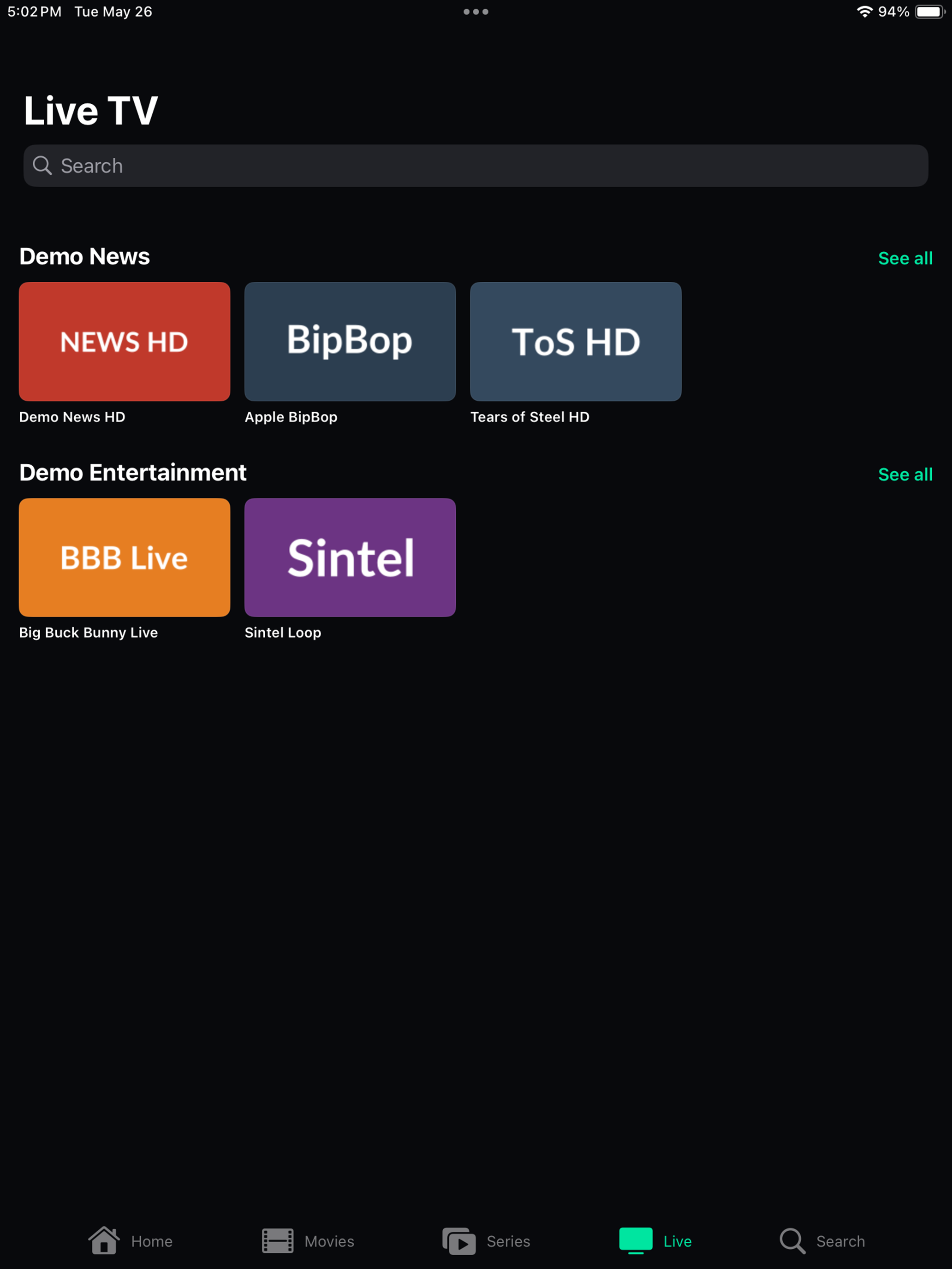 TnC IPTV Player