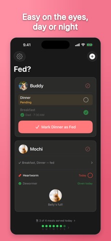 Fed? Pet Feeding Tracker & Log Screenshot 7 of 8