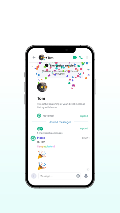 Morse M iPhone screenshot 2 - Social Networking app