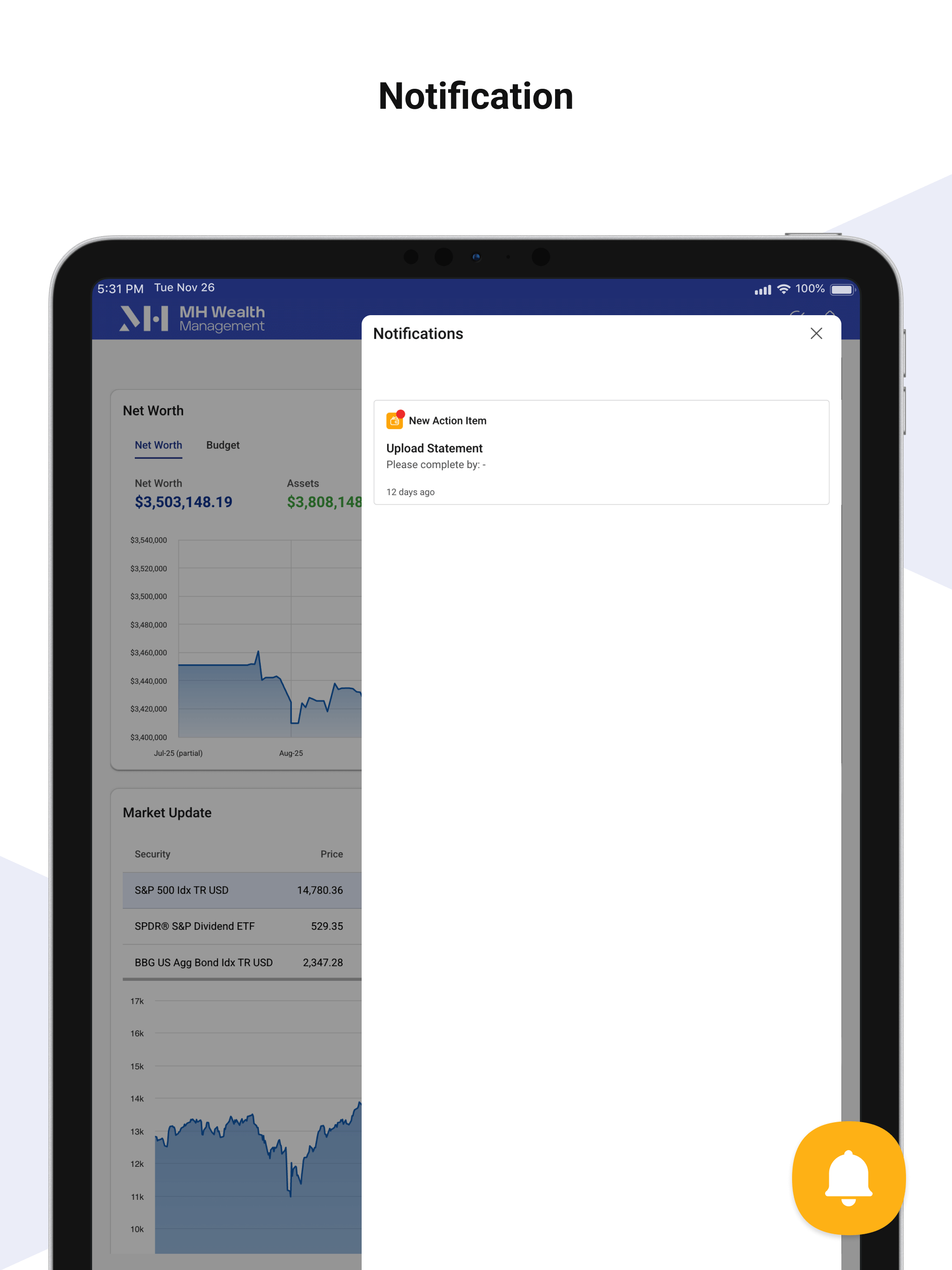 MH Wealth Client Portal
