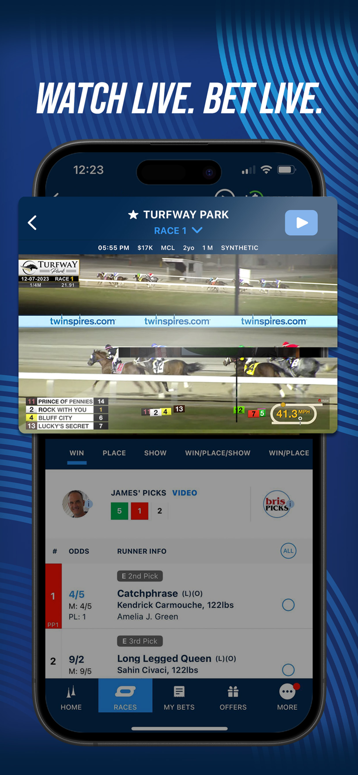 TwinSpires Bet on Horse Racing screenshot 3