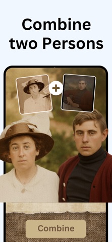 Restore Old Photos - PhotoPast iPhone screenshot