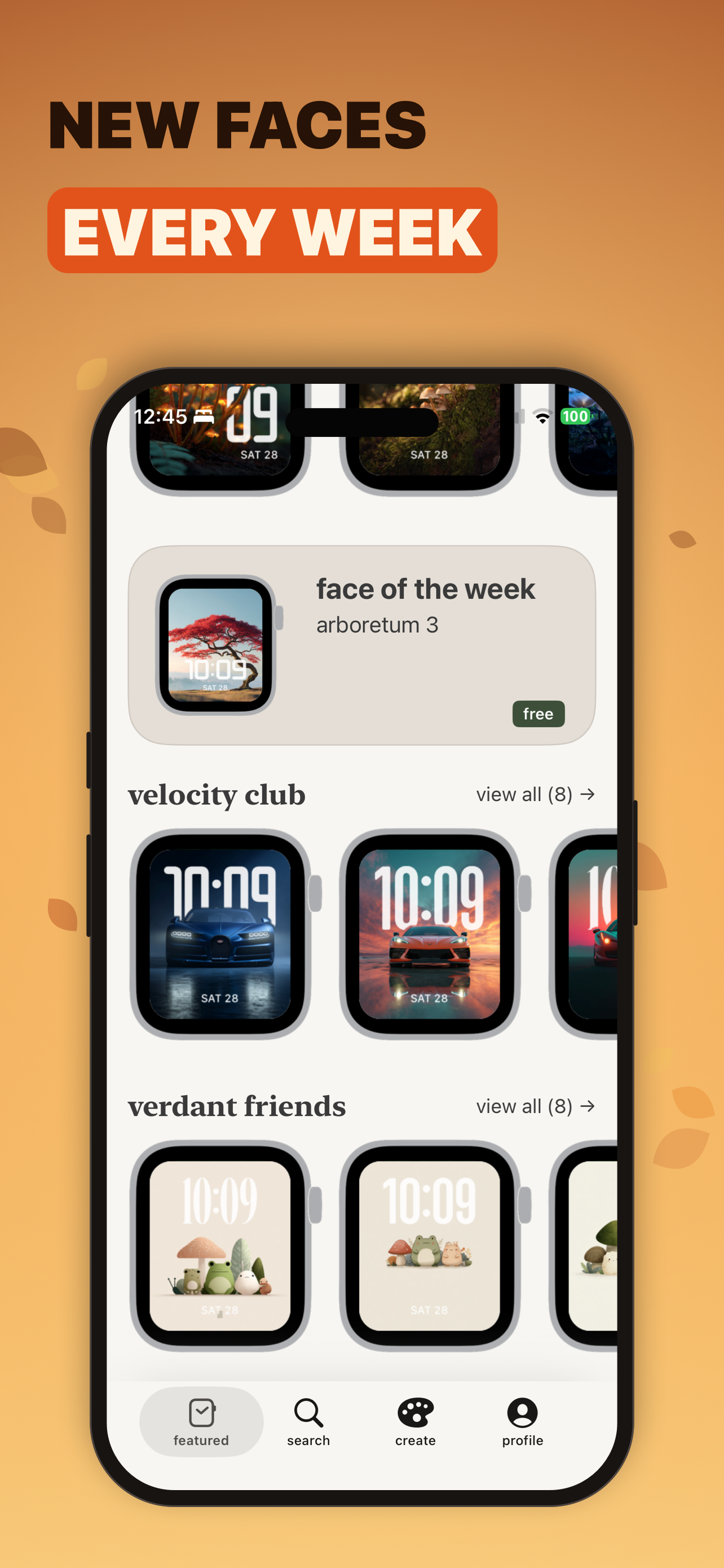 Watch Faces: Fall Aesthetic screenshot 7