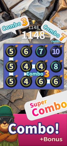 12 Bombs! Brain Number puzzle Screenshot 4 of 6