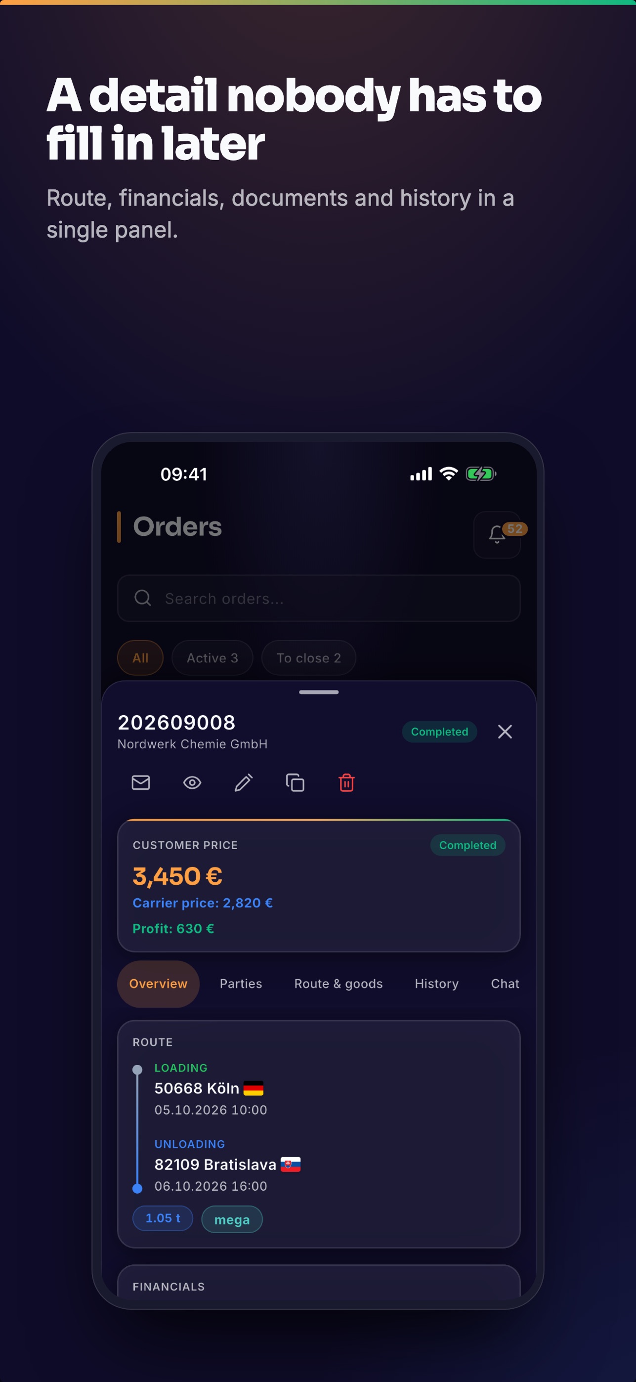 Screenshot 3 of AESA Transport