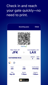 JetBlue - Book & manage trips screenshot
