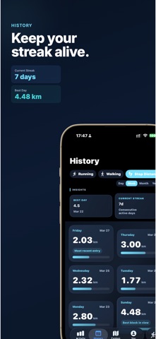 PaceBoard: Run & Walk Tracker Screenshot 9 of 10