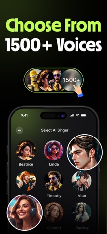 Music AI,音乐,Ai翻唱,变声器,声音克隆 screenshot