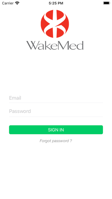 FoodSpot - Wake Medical Screenshot