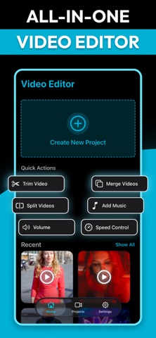 Clips Video Editor App iPhone screenshot