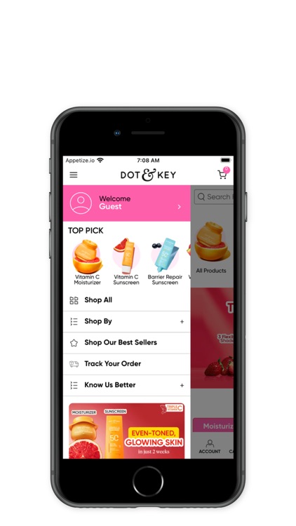 Dot & Key Skincare Shopping