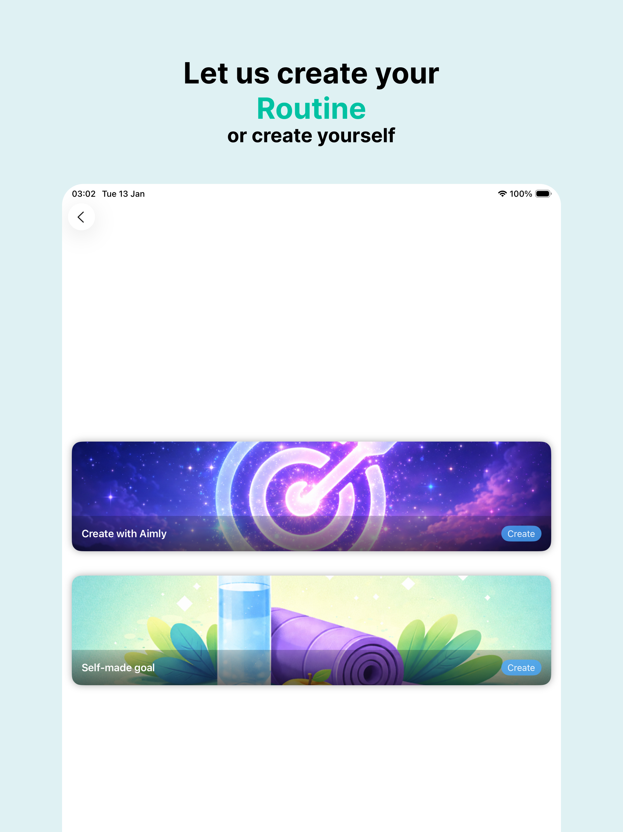 Aimly - Fitness goal tracker screenshot 7