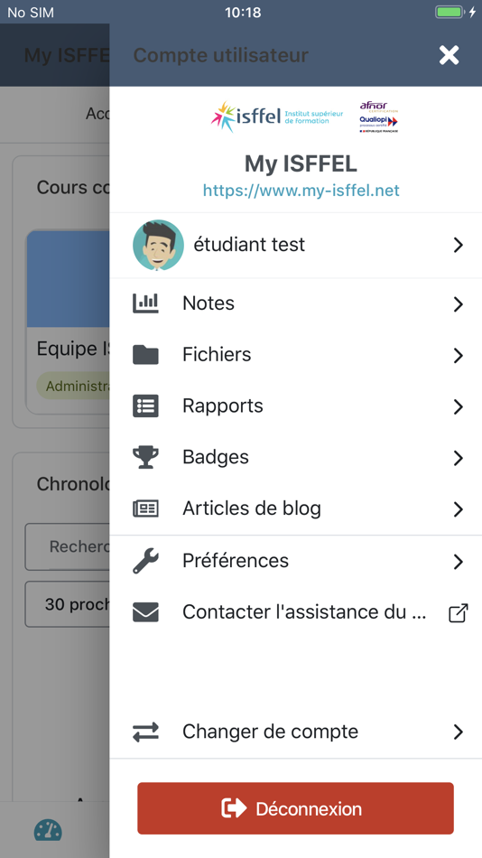 #6. MY ISFFEL (iOS) 由: ISFFEL - INSTITUT SUPERIEUR DE FORMATION