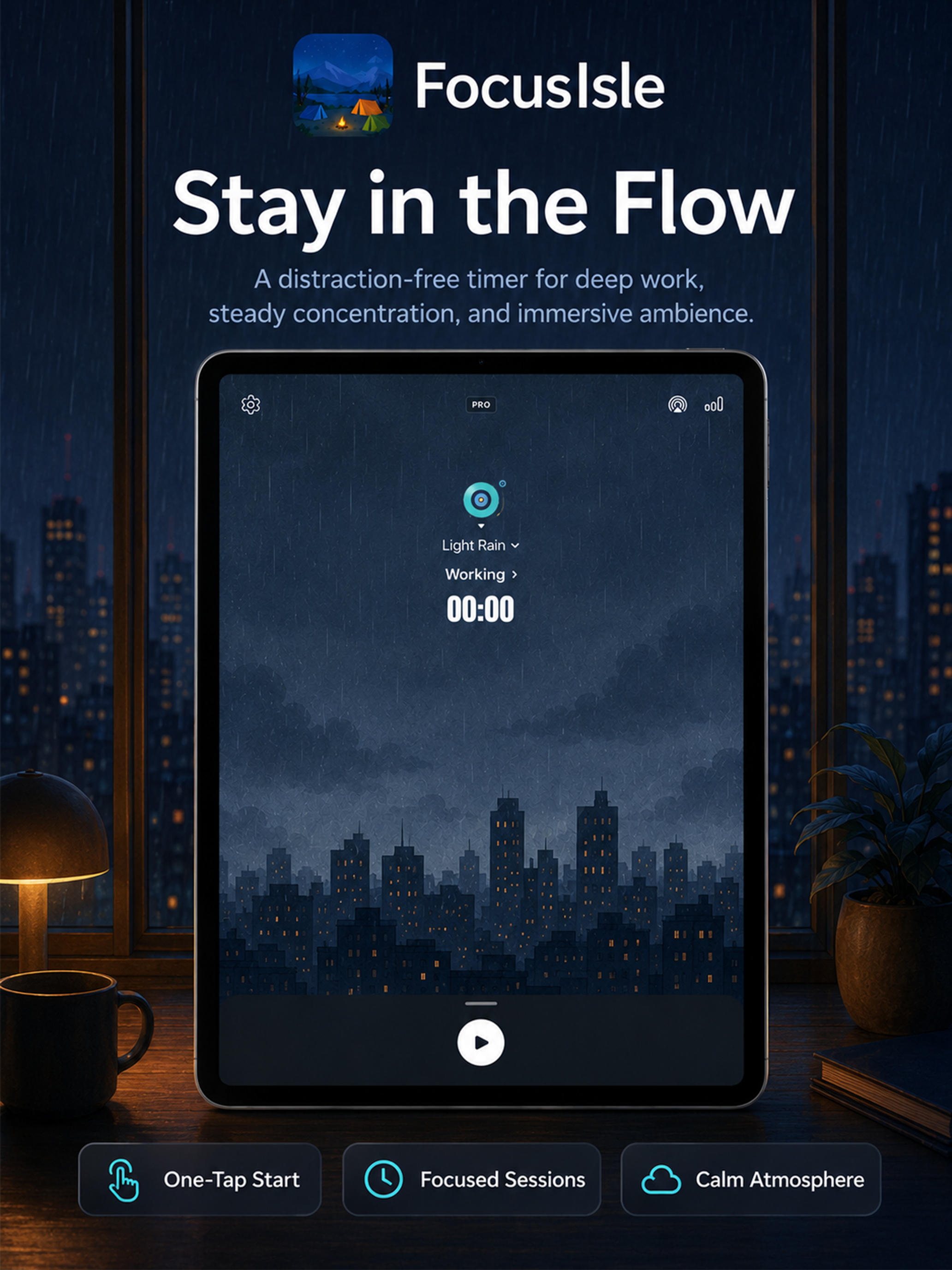FocusIsle - Deep Work Sounds screenshot 8