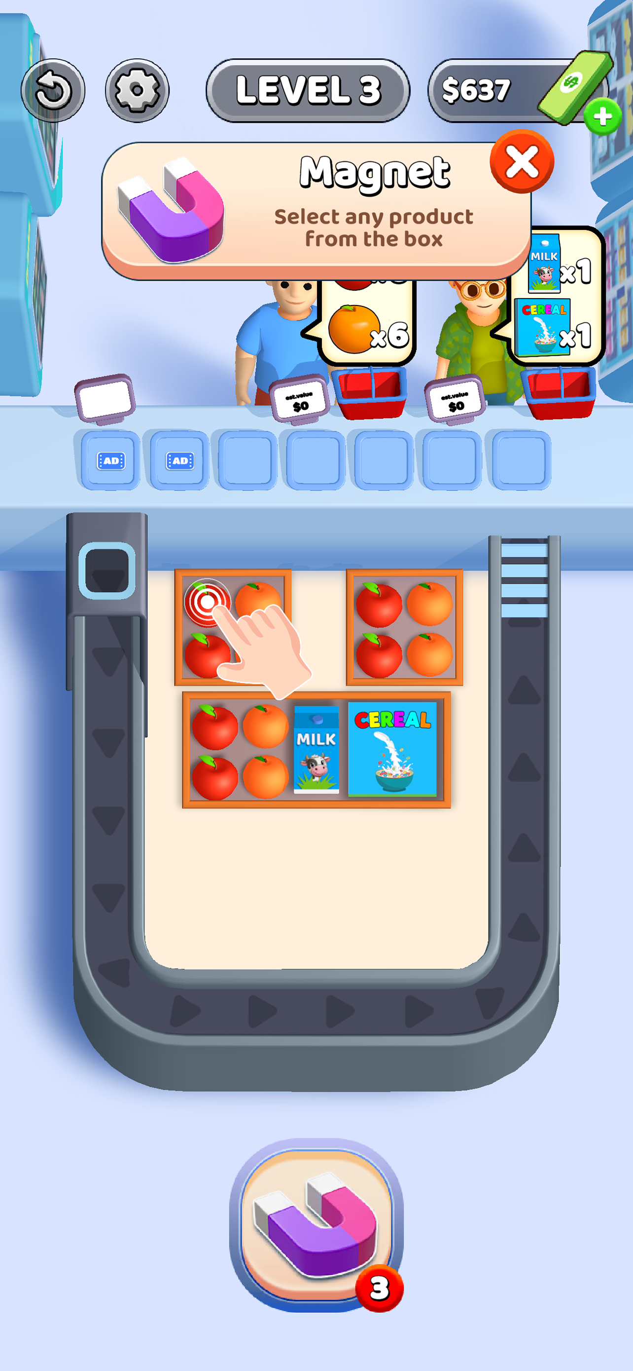 Supermarket Sort Factory!