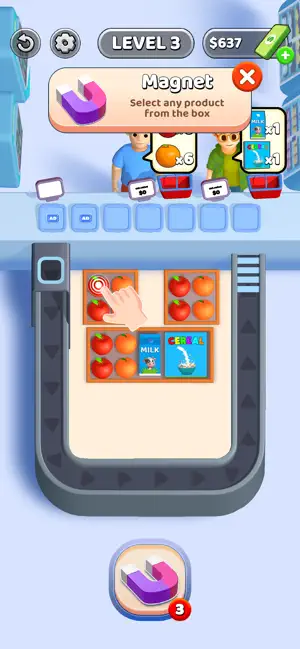 Supermarket Sort Factory! screenshot 3