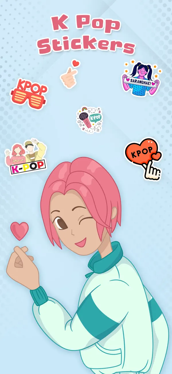 Screenshot #1 pour K Pop Stickers