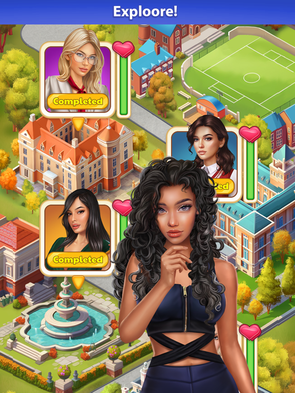 College: Perfect Match iPad screenshot 4 - Games app