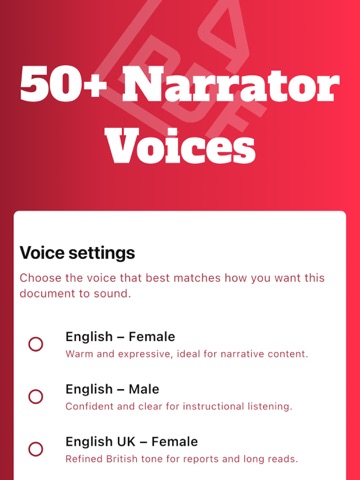 T2Spix: Text to Speech iPad screenshot