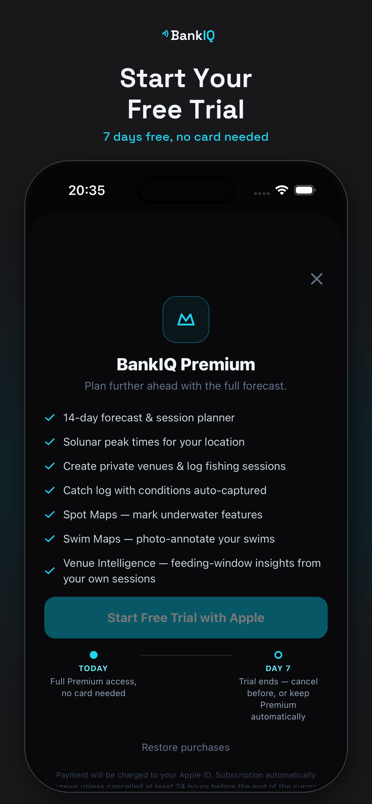 BankIQ: Carp Fishing Forecast screenshot 7