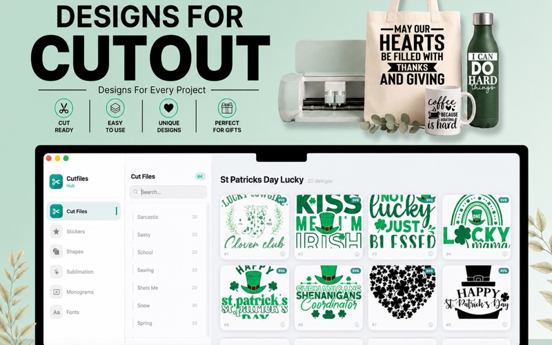 Templates Hub - SVG Cut Files screenshot