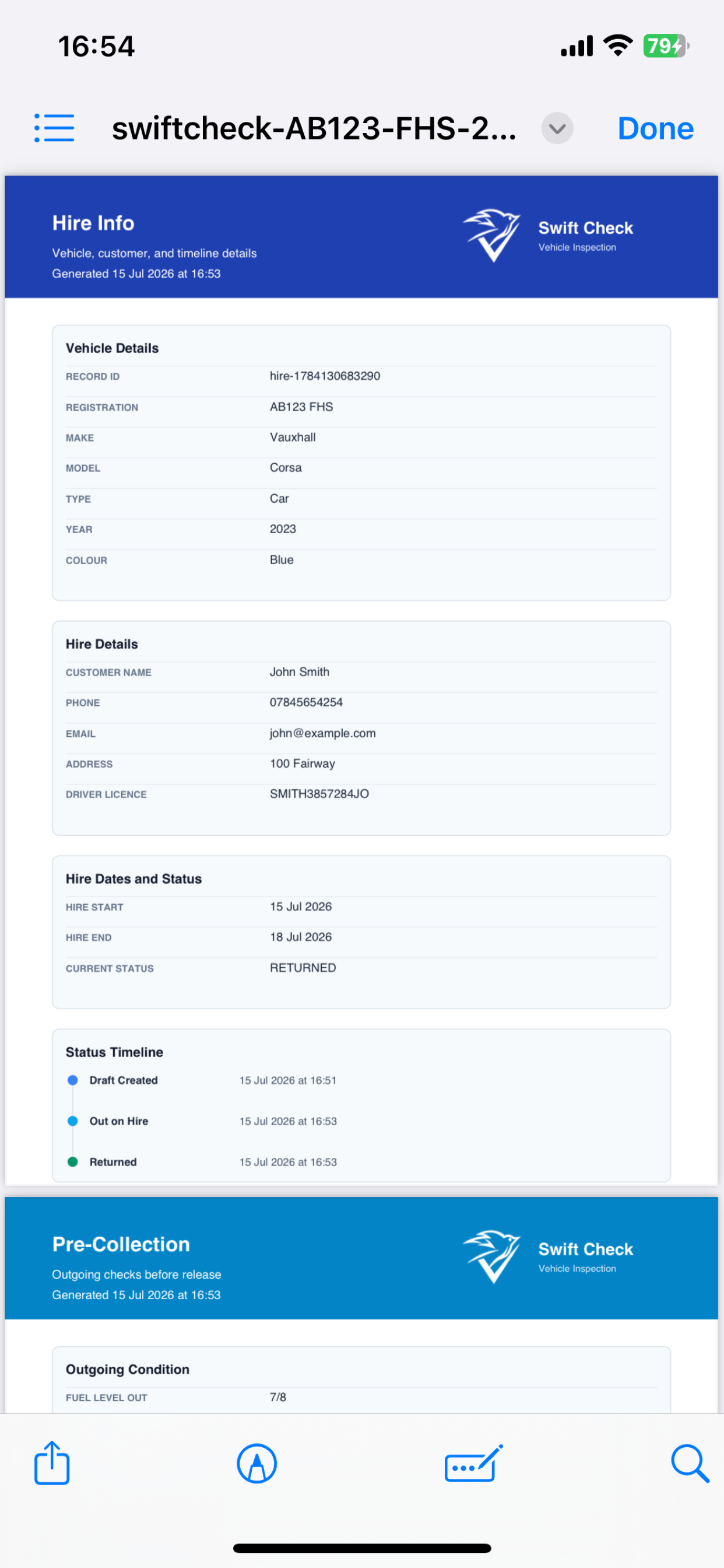 SwiftCheck App screenshot 5