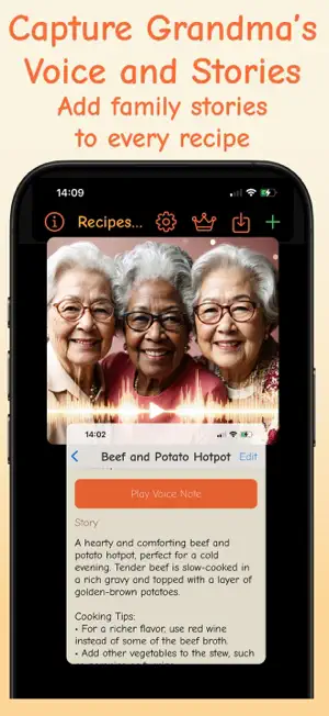 Family Recipes Vault FaReVa screenshot 4