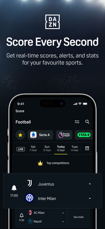 #7. DAZN: Stream Live Sports (iOS) De: DAZN Limited
