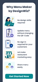 Menu Maker, Menu Templates screenshot