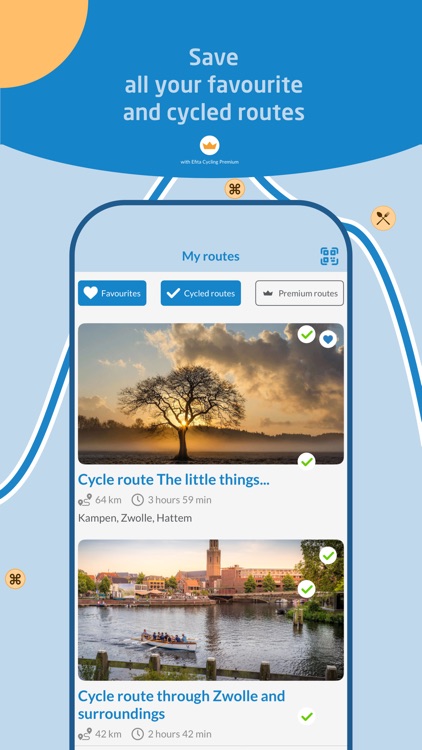 Efita cycling – route app screenshot-5