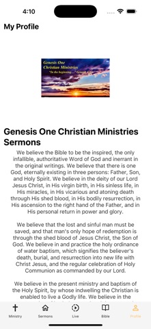 Genesis One Ministries Screenshot 5 of 5