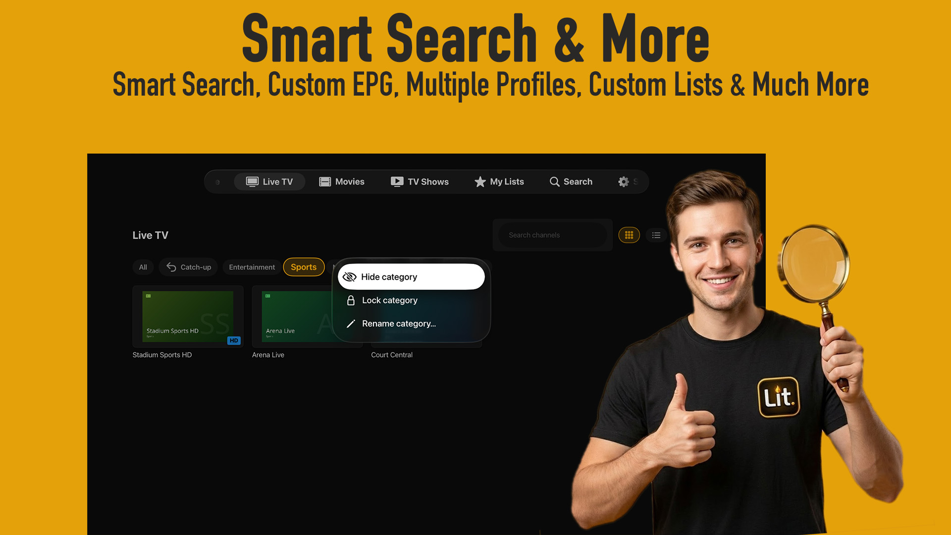 Lit IPTV Player - Smart IPTV screenshot 29