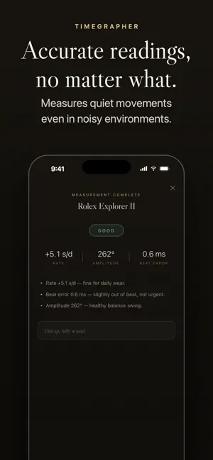 Timegrapher — Watch Accuracy screenshot 2