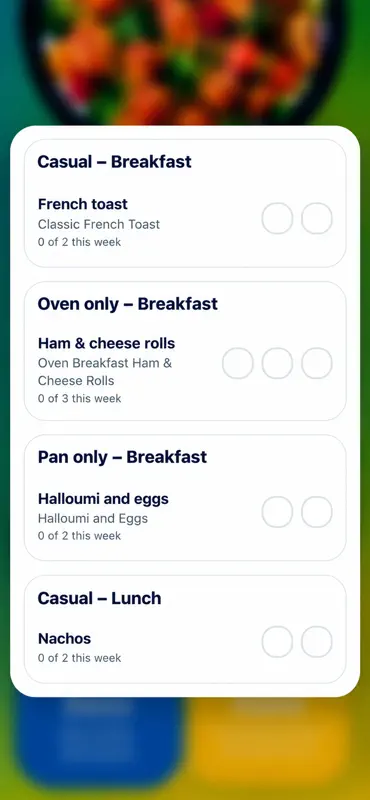 UniMeals screenshot 3 of 8