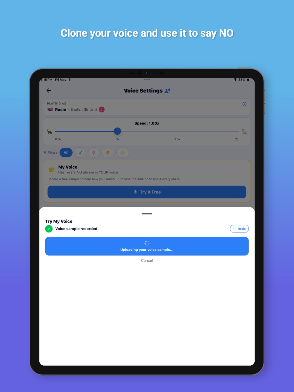 iPad screenshot