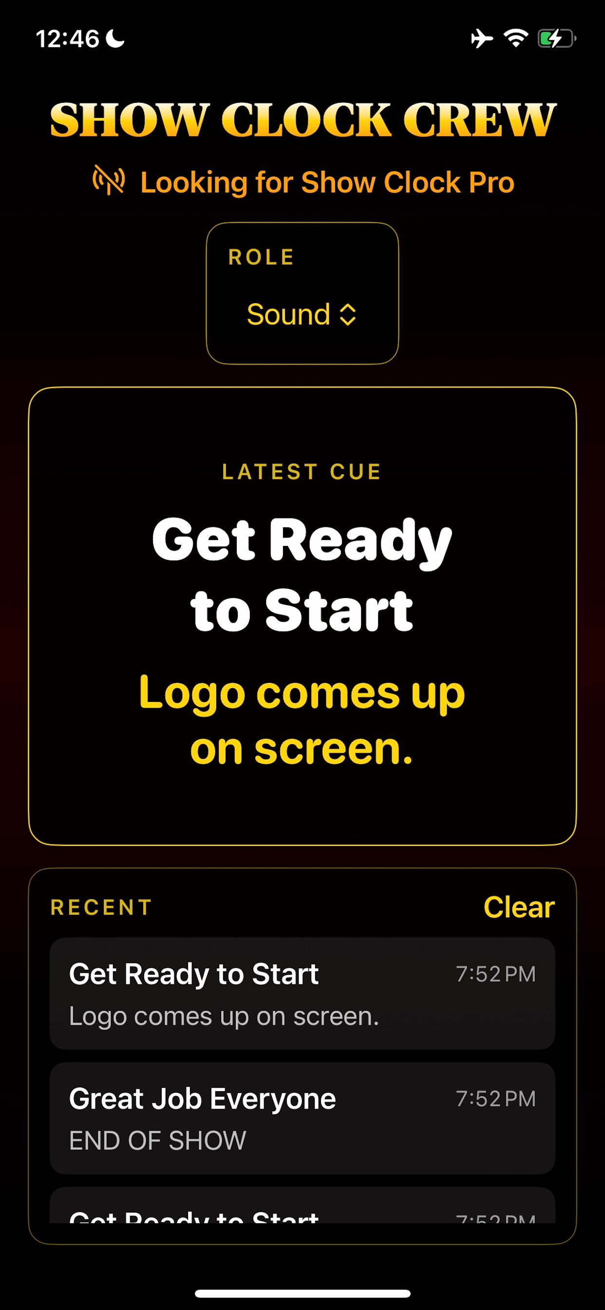 Show Clock Crew screenshot 3