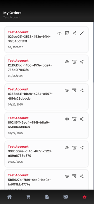 AG Burton Ordering App Screenshot 11 of 11