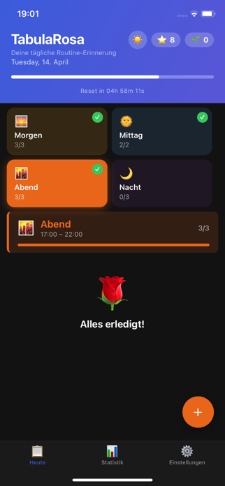 TabulaRosa: Routine Tracker Screenshot 4 of 10