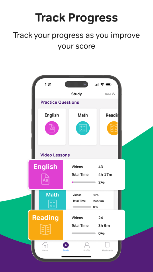 #3. ACT Prep & Practice by Magoosh (iOS) 由: Magoosh