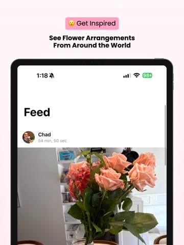 Bouquet Book iPad screenshot