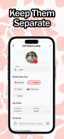 Unlisted: Relationship Tracker Screenshot 3 of 8