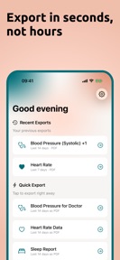 Health Data Exporter: vitalina screenshot