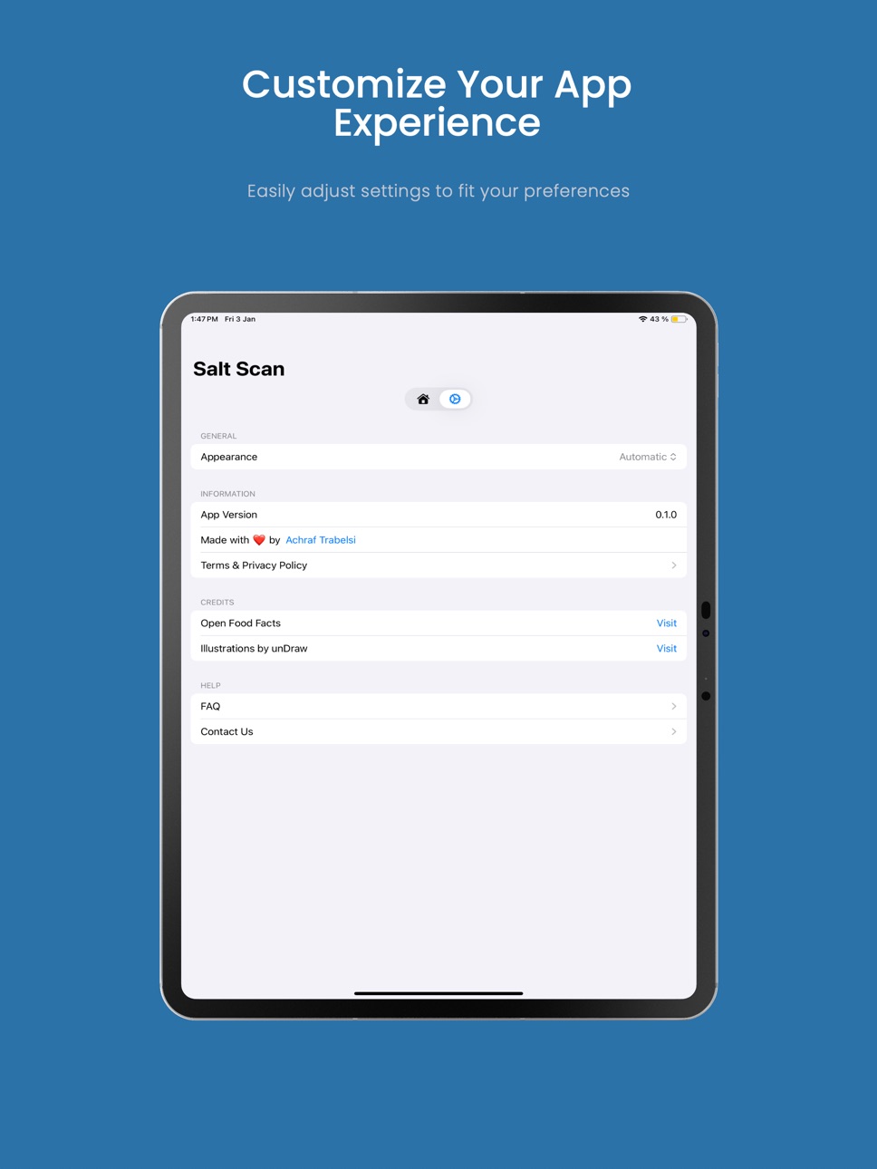 iPad screenshot