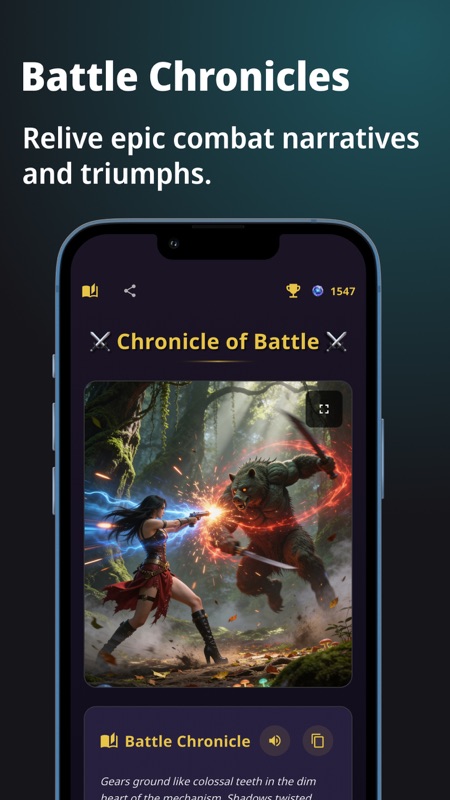 Taleborn: AI Hero Story RPG screenshot 4