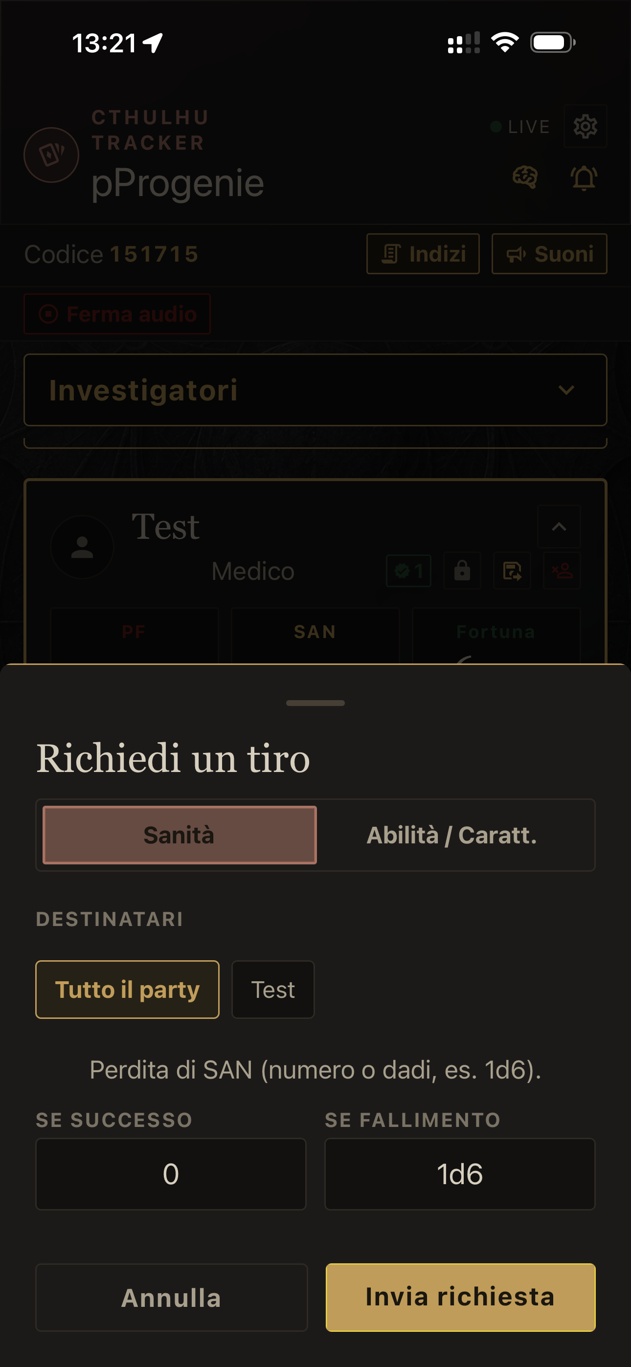 Cthulhu Tracker screenshot 6