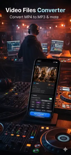 Video Files Converter: MP4,MP3 screenshot 1