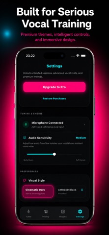 ToneFlow – Nail Every Note iPhone screenshot